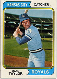 1974 Topps Baseball Cards      627     Carl Taylor